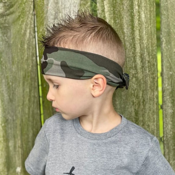 Olive Camo | Boy-Band - Headbands
