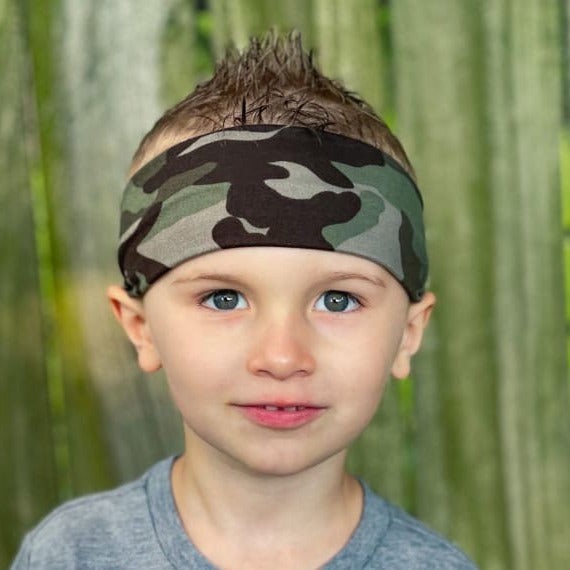 Olive Camo | Boy-Band - Headbands