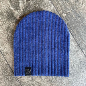 Royal Blue | Cozy Ribbed Knit Beanie - Beanies