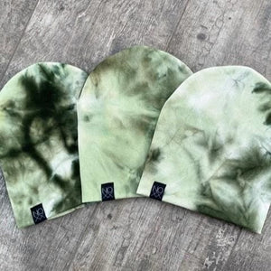 Sage Tie-Dye | Sweater Knit Beanie - Beanies