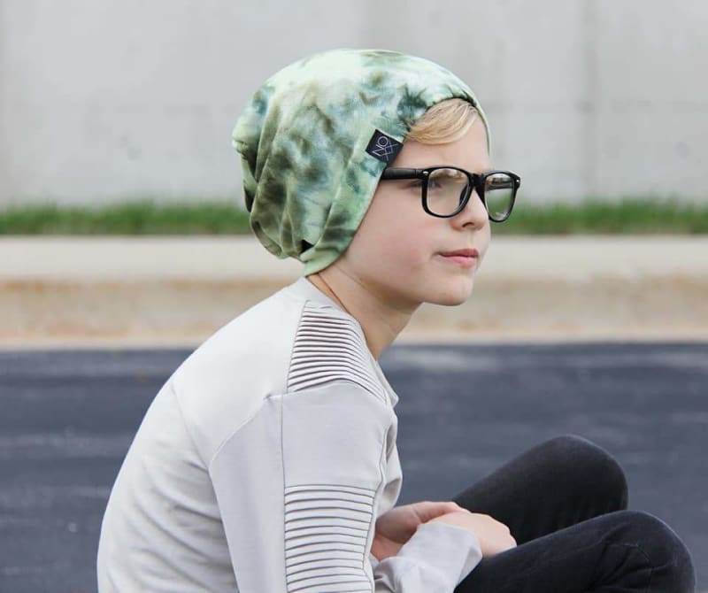 Sage Tie-Dye | Sweater Knit Beanie - Beanies