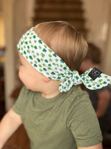 Shamrock Boy-Band (Bandanna Style Headband) - Headbands