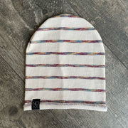 Southwestern Stripes Cream | Signature Style Beanie - Beanies