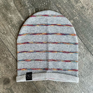 Southwestern Stripes Grey | Signature Style Beanie - Beanies