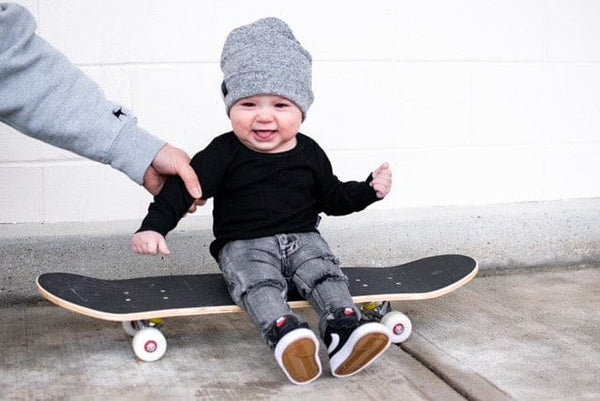 Speckled Gray | Cozy Sweater Knit Beanie - NOXX
