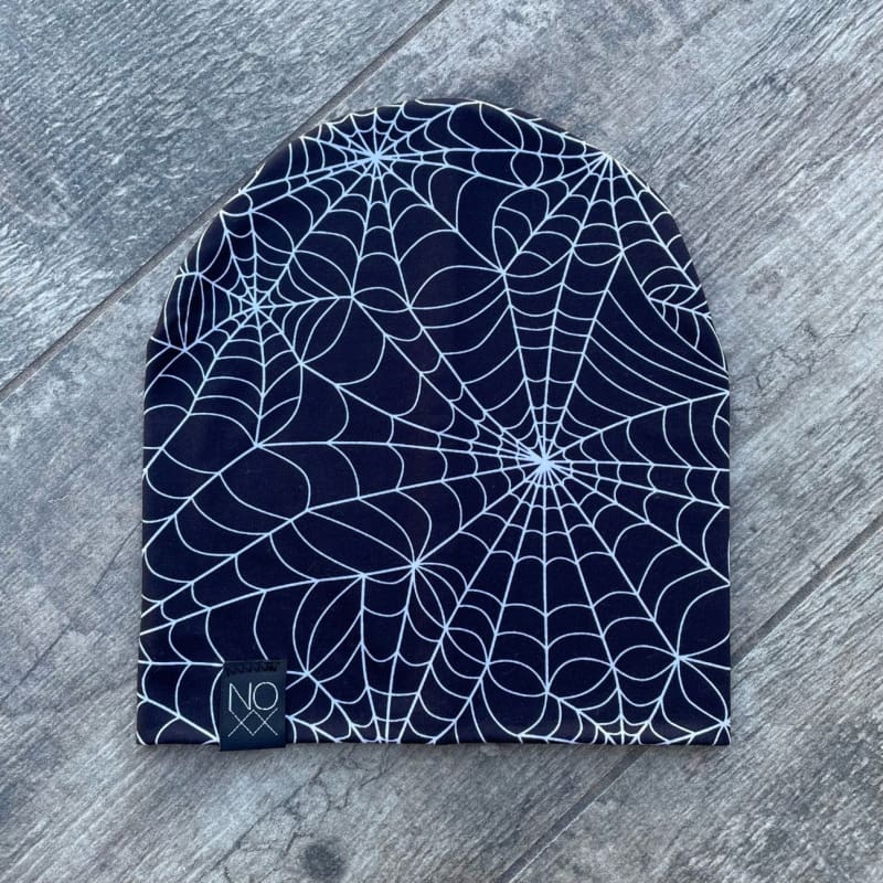 Spiderwebs | Jersey Knit Beanie - Beanies