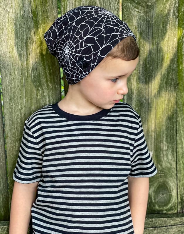 Spiderwebs | Jersey Knit Beanie - Beanies