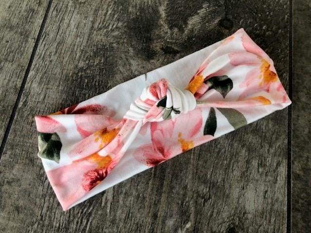 Spring Flowers | Knotted Headband - Headbands