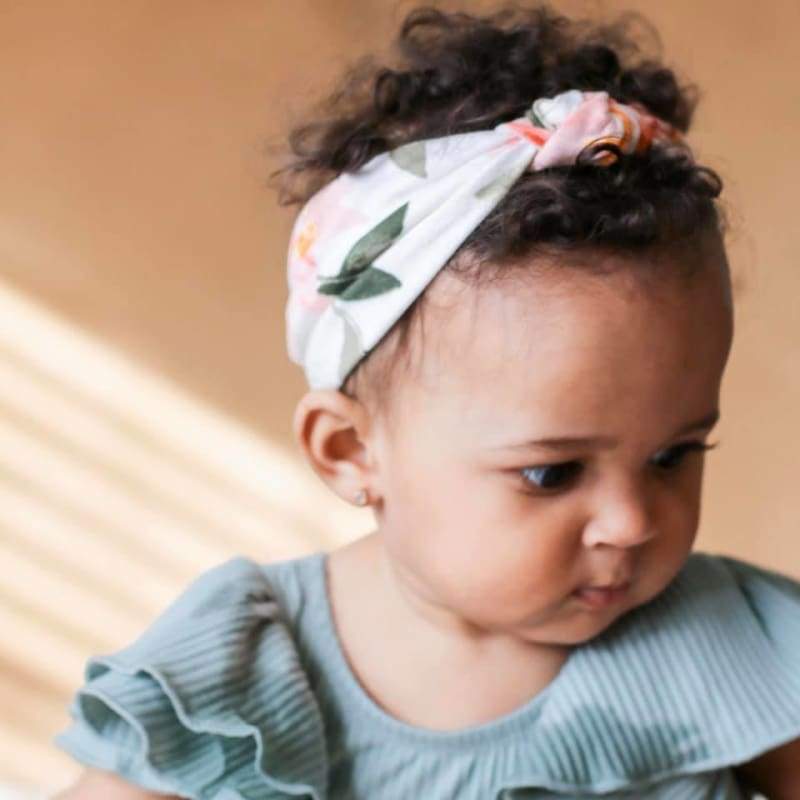 Spring Flowers | Knotted Headband - Headbands