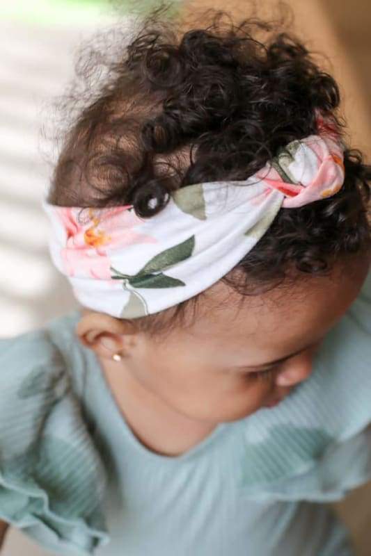Spring Flowers | Knotted Headband - Headbands
