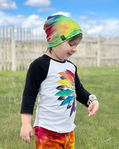 Summer Tie-Dye | Jersey Knit Beanie - Beanies